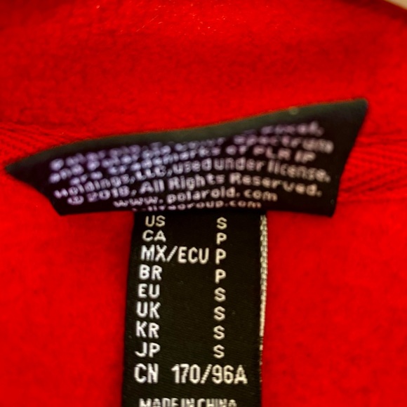 Forever 21 x Polaroid Fleece Quarter Zip - US S - Picture 4 of 4